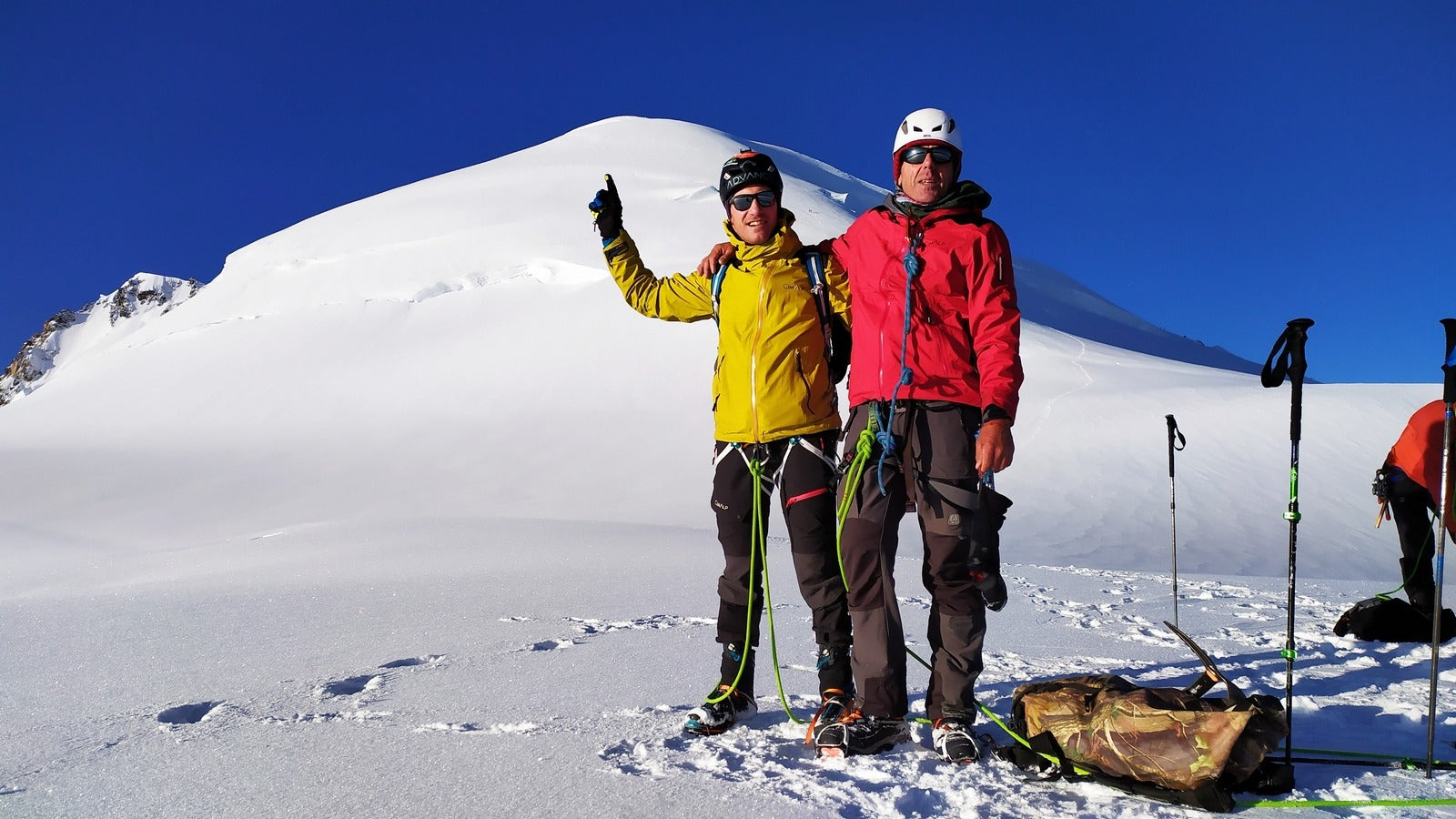 Frank Bruno et Cimalp au sommet du Mont-Blanc !