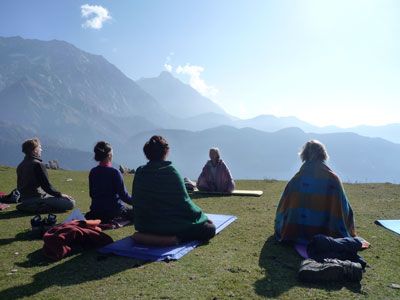 Randonnée et Qi Gong en Himalaya, région de Dharamsala