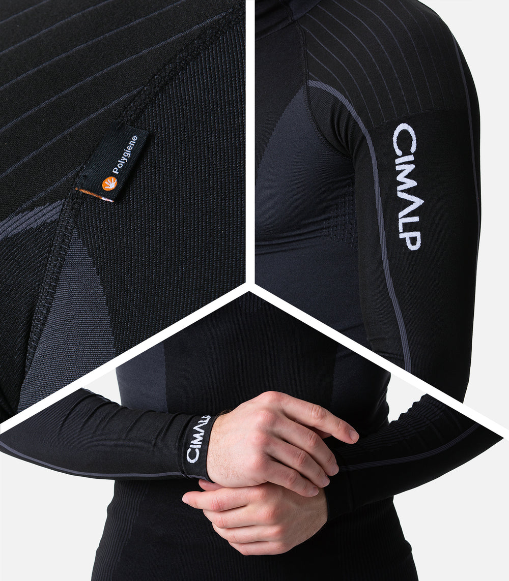 Intimo termico Uomo SEAMLESS HOODIE TOP