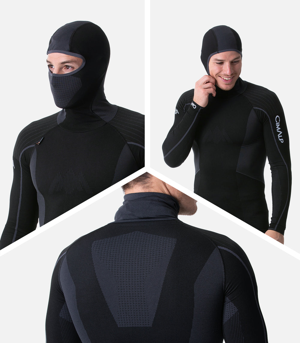 Intimo termico Uomo SEAMLESS HOODIE TOP