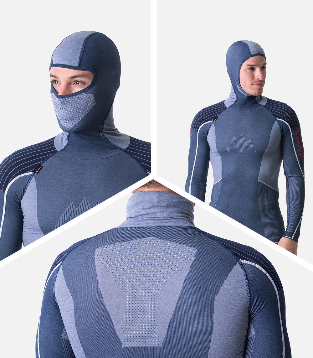 Intimo termico Uomo SEAMLESS HOODIE TOP