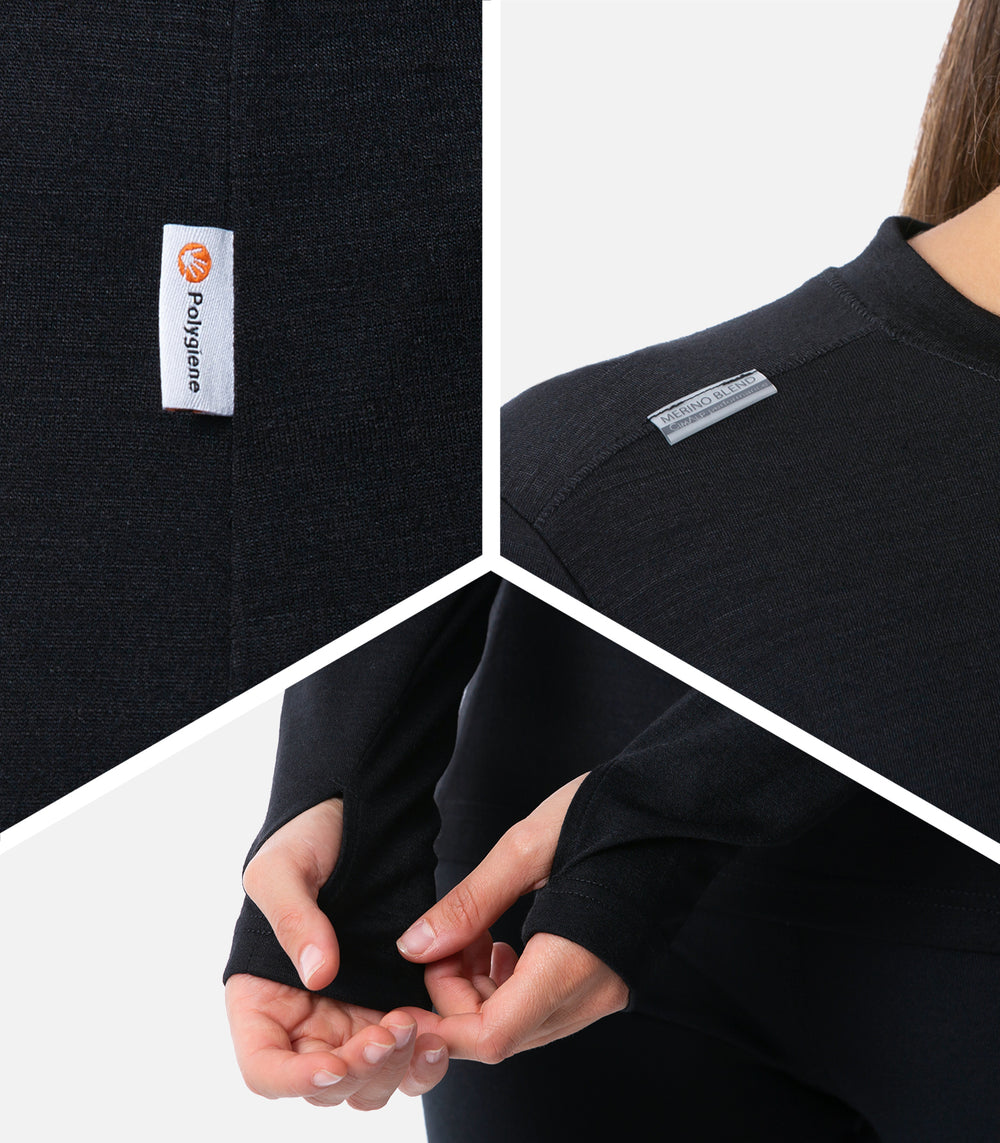 Sous-vêtement très chaud Femme MERINO TOP 4 F