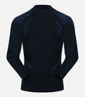 Base layer termico senza cuciture in bambù - Uomo - STRATEGIC TOP 5 H nero / blu - packshot