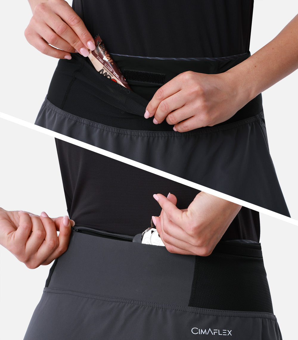 Shorts & Leggings für Trailrunning Damen AIGUINES 3 F