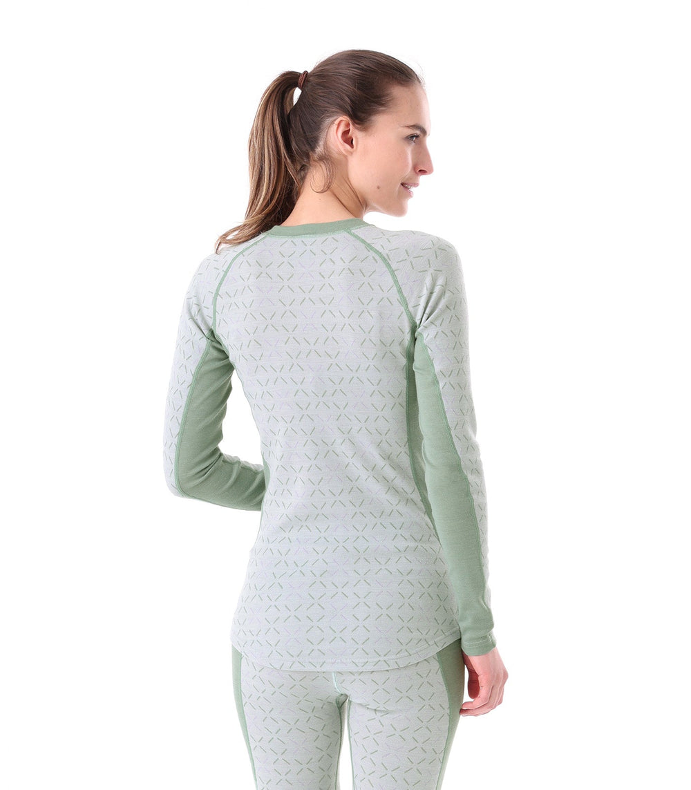 OUTLET Femme WOOL TOP F Alpine-Refuge