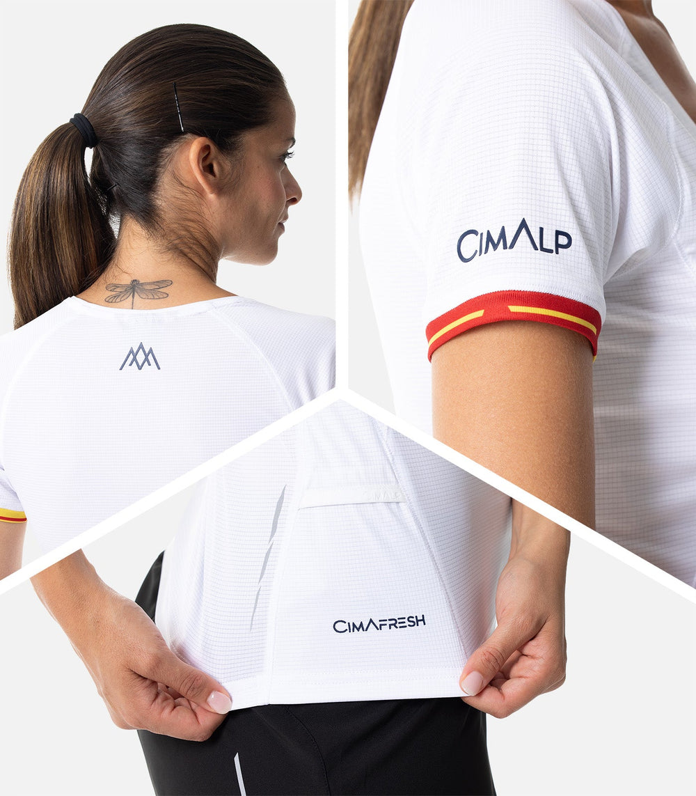 T-shirts trail running femme Femme SPANISH MONTAGNARD F