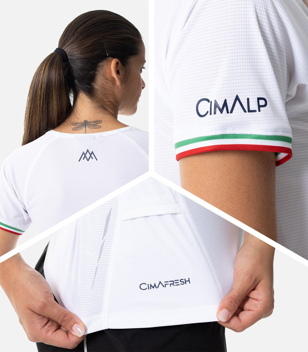 T.Shirt Trail Running Femme ITALIAN MONTAGNARD F