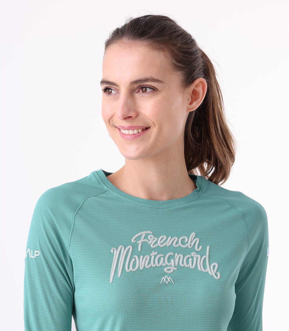 T.Shirt Trail Running Femme LA FRANCAISE LS 2 F