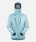 Lightweight waterproof jacket - Women - ADVANCED 4 F Turquoise - packshot