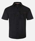 Chemise de randonnée anti-UV - Homme - ANTON 5 H Anthracite - packshot