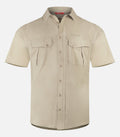 Chemise de randonnée - Homme - ANTON 6 H Sable - packshot