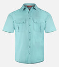 Chemise de randonnée - Homme - ANTON 6 H Bleu clair - packshot