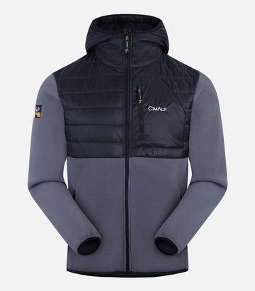 Veste polaire hybride CimaTherm® 300 - Homme - ARBIZON H Noir - packshot
