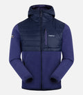 CimaTherm® 300 hybrid fleece jacket - Men - ARBIZON H Purple - packshot