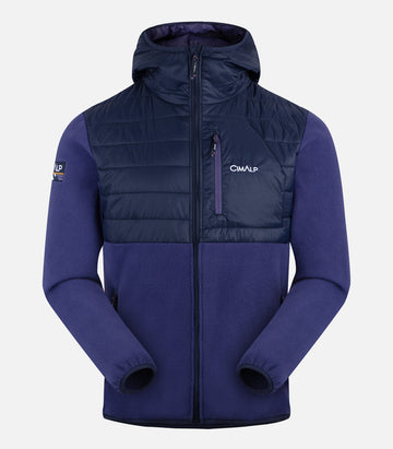 Veste polaire hybride CimaTherm® 300 - Homme - ARBIZON H Violet - packshot