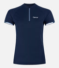 T-shirt technique demi-zip - Femme - AUTANE F Marine - packshot