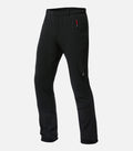 Leichte, warme Hose mit verkürzter Beinlänge – Herren – BORNAND COURT 2 H Schwarz – Produktfoto