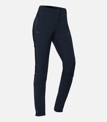 Spezielle Nordic-Walking-Hose für Damen – BERGEN HOSE 4 F, Schwarz – Produktfoto