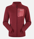 Veste polaire chaude et résistante - Femme - BERNAUDE 2 F Framboise - packshot