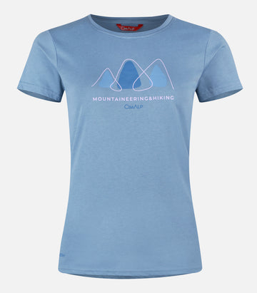 T-shirt leggera in cotone/poliestere CIMAFRESH - Donna - CAIRN F blu - foto prodotto
