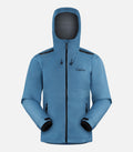 Veste de randonnée avec membrane imperméable - Homme - CASCADE H Bleu / noir - packshot