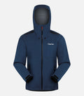 Veste de randonnée avec membrane imperméable - Homme - CASCADE H Marine - packshot