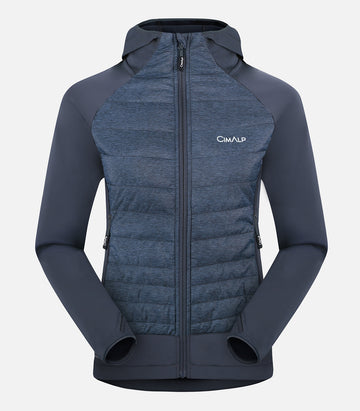 Breathable CimaTherm® thermal jacket - Women - CHANI 2 F Navy - product photo