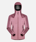Veste de randonnée membrane respirante - Femme - COSMIQUES 2 F Rouge - packshot