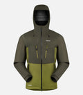 Veste de randonnée membrane respirante - Homme - COSMIQUES 2 H Kaki - packshot