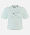 T-shirt in cotone responsabile - Donna - CRUX F blu - foto prodotto