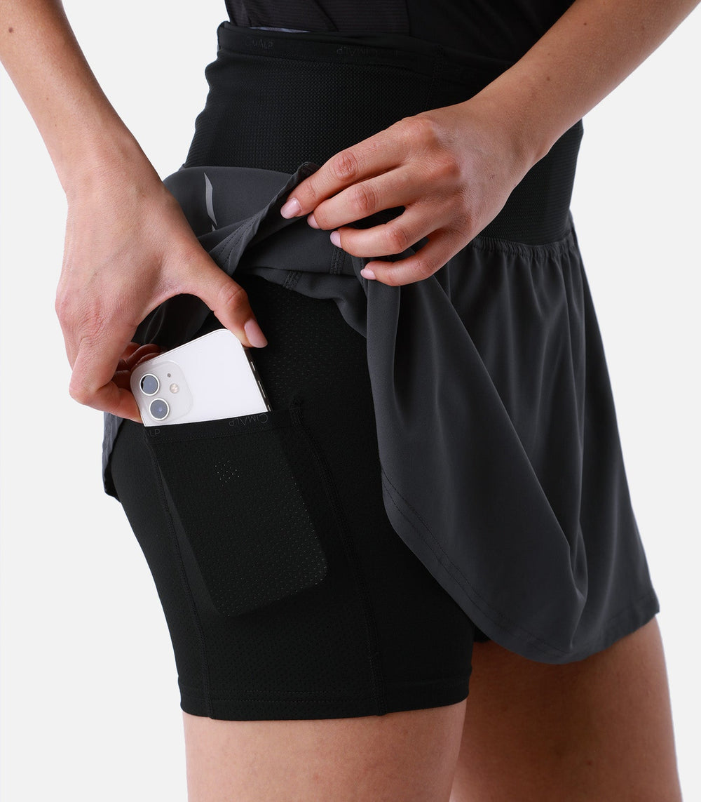 Shorts & Leggings für Trailrunning Damen AIGUINES 3 F