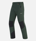 Pantaloni da montagna elasticizzati con rinforzi da uomo - EXPLORE 4 H verde - foto prodotto
