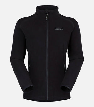 Women's warm full-zip THERMOPOLAR® 200 fleece jacket - FREEZE 5 F Black - product image