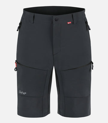 Längere Stretch-Shorts zum Wandern – Herren – GALIBIER LONG 3 H Anthrazit – Produktfoto