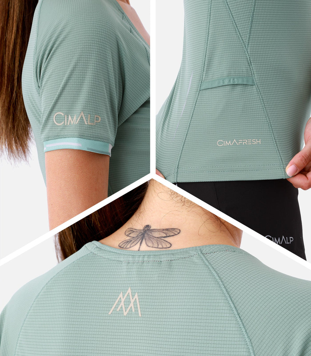 T-shirts trail running femme Femme SPANISH MONTAGNARD F