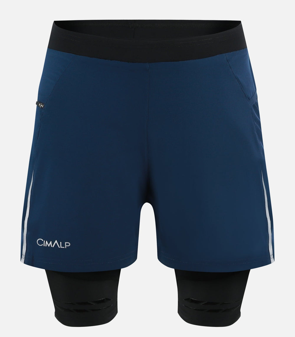 Short & Collant de Trail-Running Homme TWIN SHORT 5 H