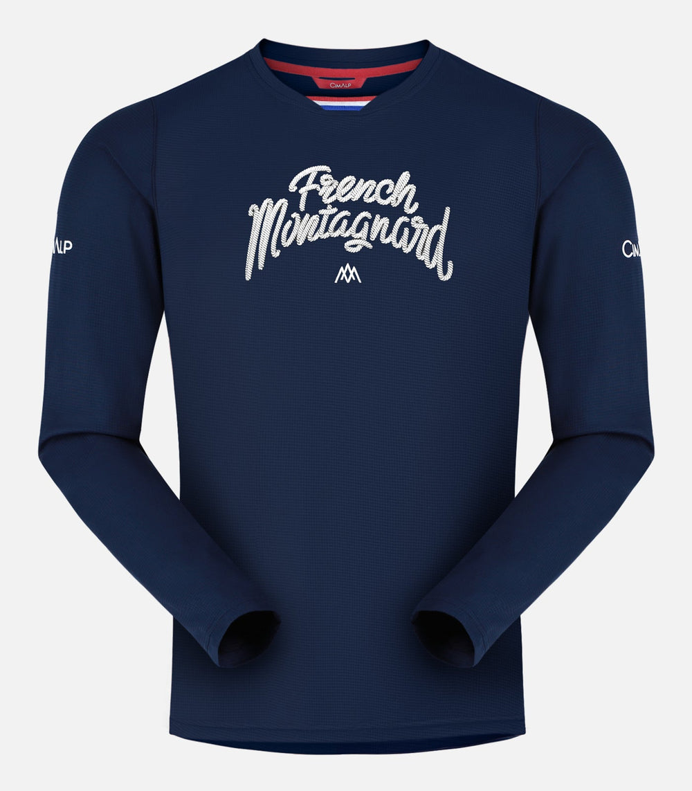 T.Shirt Trail Running Homme LE FRENCH MONTAGNARD LS H