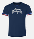 T-shirt technique compactable CimaFresh - Homme - LE FRENCH MONTAGNARD 2 H Marine - packshot