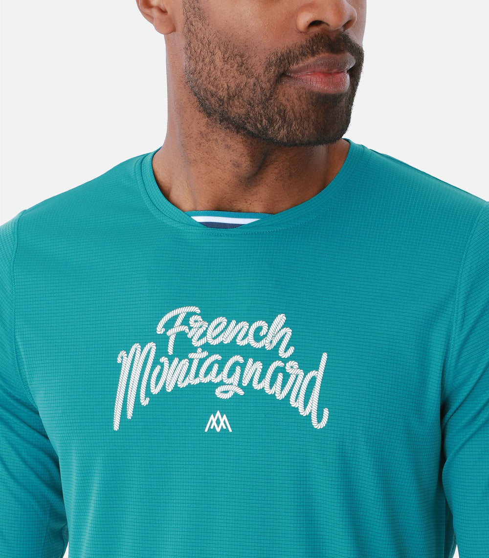 T.Shirt Trail Running Homme LE FRENCH MONTAGNARD LS H