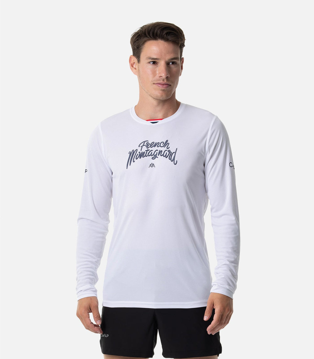 T.Shirt Trail Running Homme LE FRENCH MONTAGNARD LS H