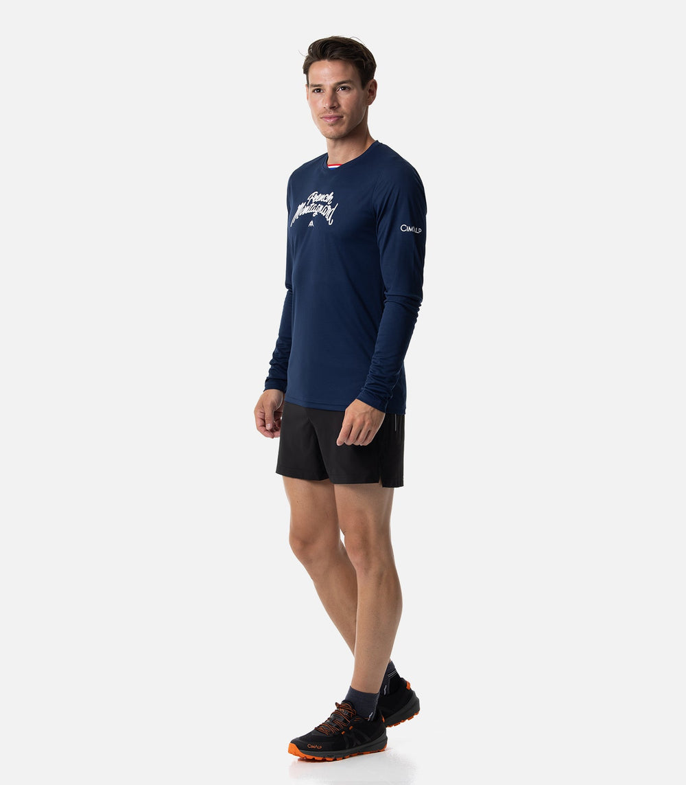 T.Shirt Trail Running Homme LE FRENCH MONTAGNARD LS H