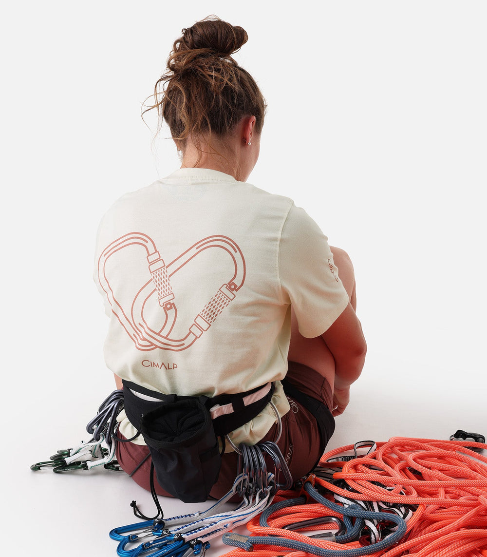 T.Shirt tutti gli sport di montagna Donna ROPE F