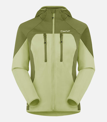 Chaqueta polar de tejido CIMAGRID - Mujer - TORRE 2 F caqui - foto de producto