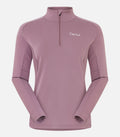 Haut demi-zip léger et respirant - Femme - TOULAU F Parme - packshot