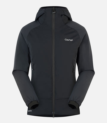Jacke mit isolierender Synthetikfüllung aus Primaloft® Gold – Damen – TOURNETTE F Schwarz – Produktfoto