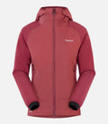 Jacke mit isolierender Synthetikfüllung aus Primaloft® Gold – Damen – TOURNETTE F Himbeerrot – Produktfoto