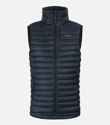 Doudoune sans manches en duvet Cimaloft® - Homme - VELAN H Noir - packshot