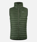 Doudoune sans manches en duvet Cimaloft® - Homme - VELAN H Vert olive - packshot