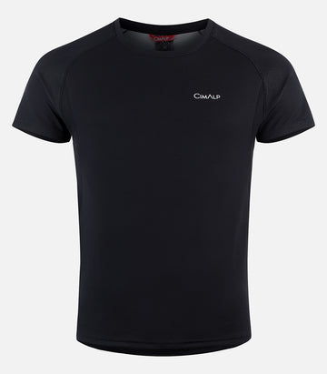 Quick-drying CimaDry® multi-sport t-shirt - Men - VENTURI 6 H Black - packshot