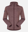 Veste polaire chaude à capuche THERMOPOLAR® - Femme - VEYMONT 4 F Prune - packshot